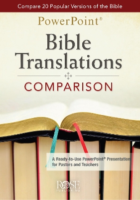 Bible Translations Comparison PowerPoint book