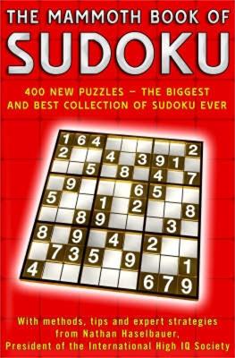 The Mammoth Book of Sudoku by Nathan Haselbauer