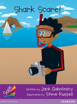 Sails Fluency Purple: Shark Scare book