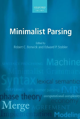 Minimalist Parsing book