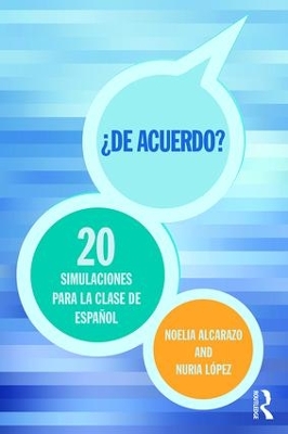 'De Acuerdo? 20 Simulaciones Para la Clase de Espanol book