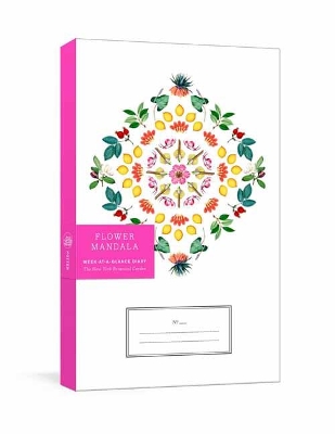 Flower Mandala Week-At-A-Glance Diary book