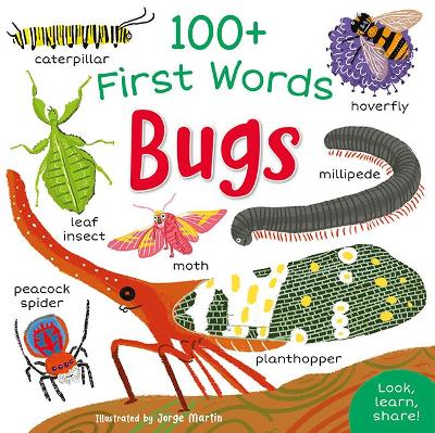 100+ First Words: Bugs book