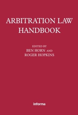 Arbitration Law Handbook book