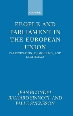 People and Parliament in the European Union book
