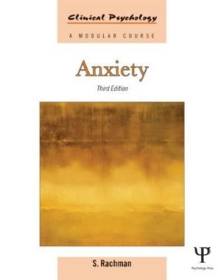 Anxiety by S Rachman