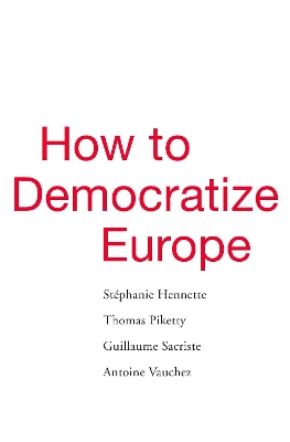 How to Democratize Europe book