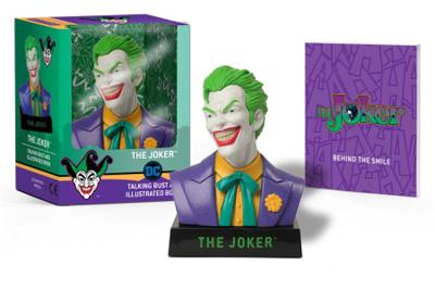 The Joker Talking Bust and Illustrated Book book