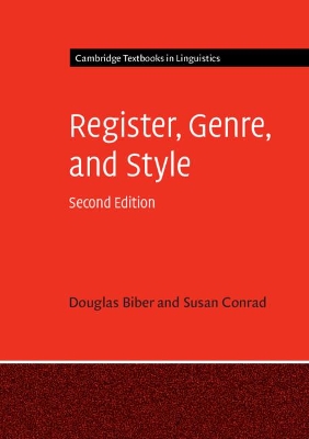 Register, Genre, and Style by Douglas Biber