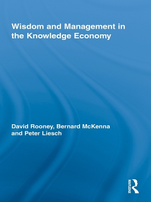 Wisdom and Management in the Knowledge Economy book