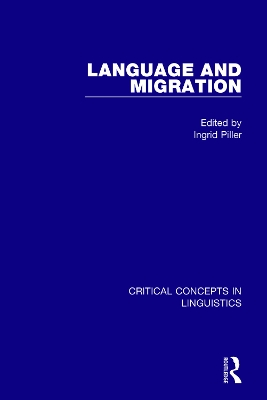 Language and Migration Vol I book