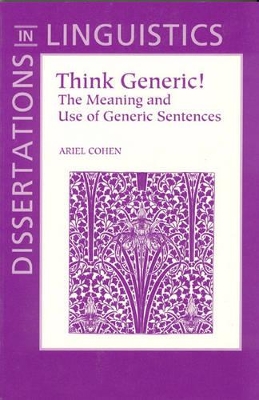 Think Generic! by Ariel Cohen