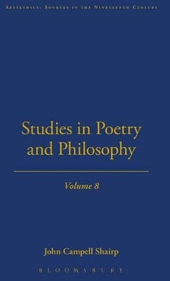 Studies in Poetry and Philosophy book