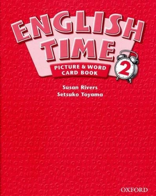English Time: Level 2: Picture and Word Card Book book