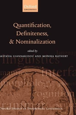 Quantification, Definiteness, and Nominalization book