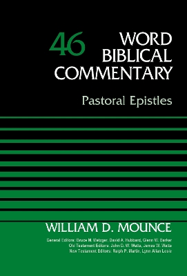 Pastoral Epistles, Volume 46 book