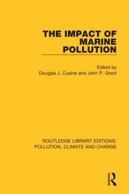 The Impact of Marine Pollution book