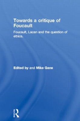 Towards a critique of Foucault book
