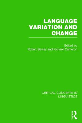 Language Variation and Change book