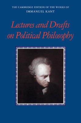 Kant: Lectures and Drafts on Political Philosophy book