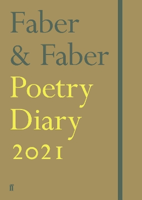 Faber & Faber Poetry Diary 2021 book