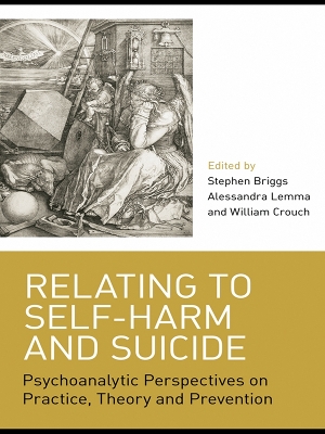 Relating to Self-Harm and Suicide: Psychoanalytic Perspectives on Practice, Theory and Prevention by Stephen Briggs
