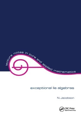 Exceptional Lie Algebras by N. Jacobson