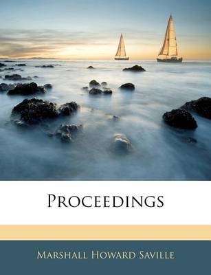 Proceedings book