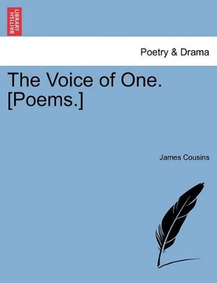 The Voice of One. [Poems.] book