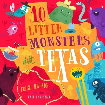 10 Little Monsters Visit Texas book