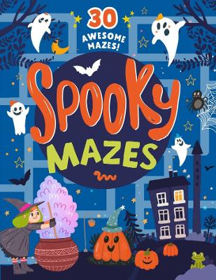 Spooky Mazes book