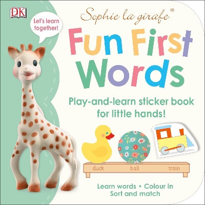 Sophie la girafe Fun First Words book