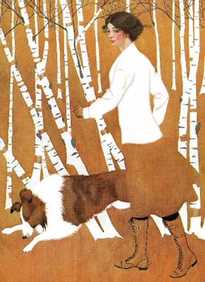 Birches Notebook: Cover Art from Life Magazine, October 28, 1911 book