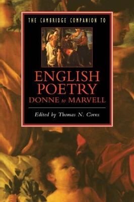 Cambridge Companion to English Poetry, Donne to Marvell book