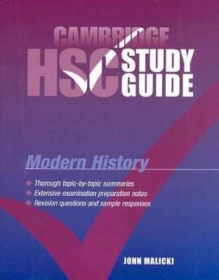 Cambridge HSC Modern History Study Guide book
