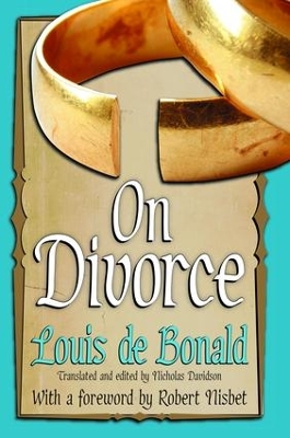 On Divorce by Louis de Bonald