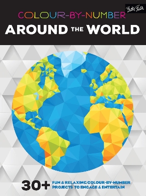 Colour-By-Number: Around the World book