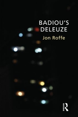 Badiou's Deleuze book