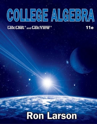 College Algebra book