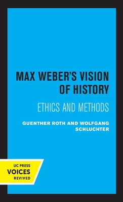 Max Weber's Vision of History: Ethics and Methods book