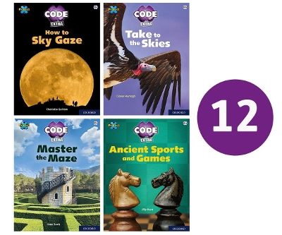 Project X CODE Extra: White and Lime Book Bands, Oxford Levels 10 and 11: Sky Bubble and Maze Craze, Class Pack of 12 book
