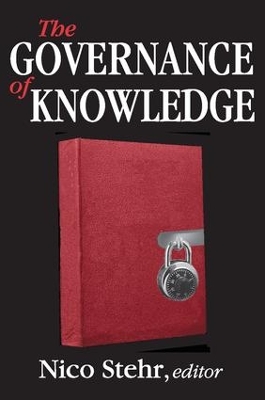 The Governance of Knowledge by Nico Stehr