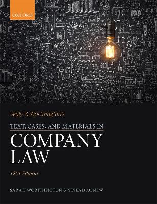 Sealy & Worthington's Text, Cases, and Materials in Company Law book