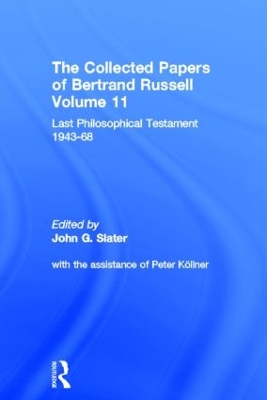 The Collected Papers of Bertrand Russell by Bertrand Russell