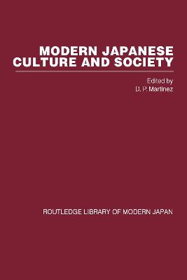 Modern Japanese Culture and Society book