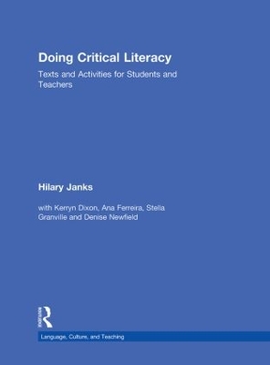 Doing Critical Literacy by Hilary Janks