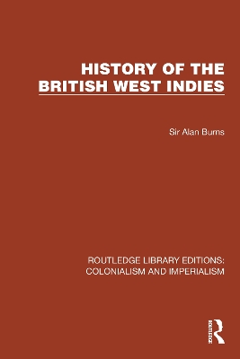 History of the British West Indies book