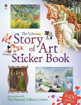 Story of Art Sticker Book book