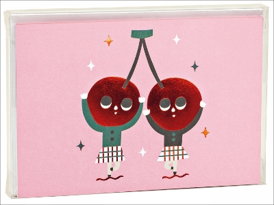 Cherry Dancers Big Notecard Set book