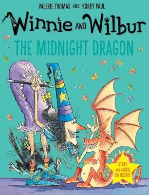 Winnie and Wilbur: The Midnight Dragon with audio CD by Valerie Thomas